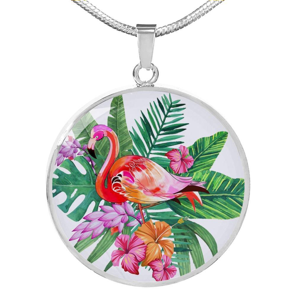 Tropical Flamingo Necklace