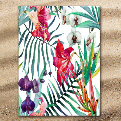 Tropical Floral Extra Large Towel