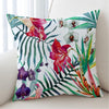Tropical Floral Pillow Cover