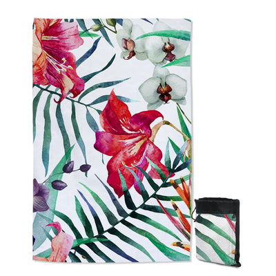 Tropical Floral Sand Free Towel