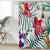 Tropical Floral Shower Curtain