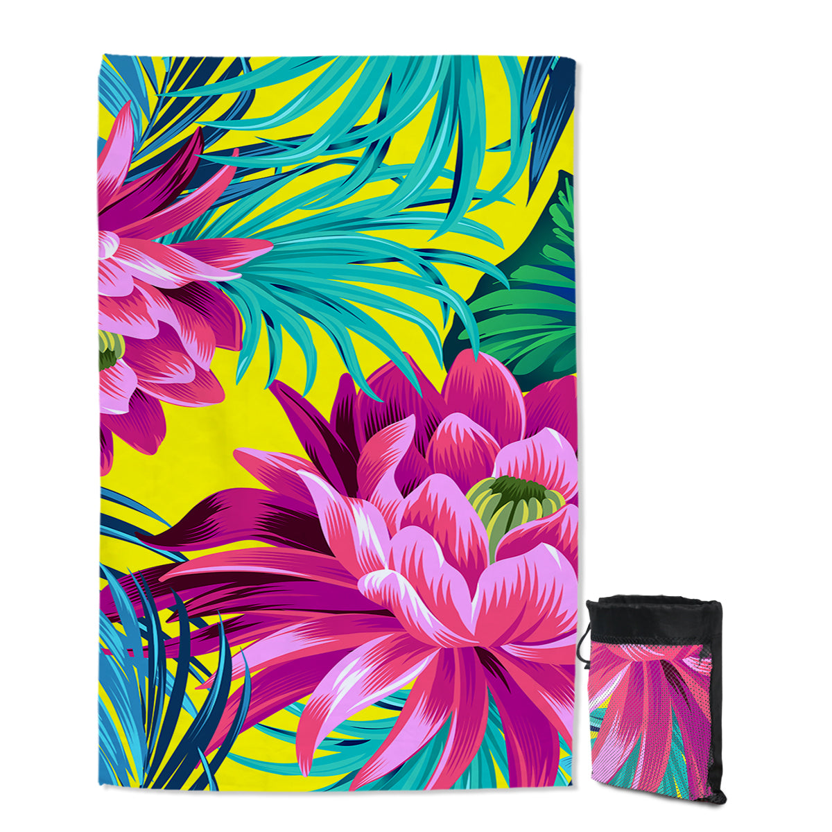 Polynesian Delight Sand Free Towel