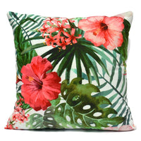 Tropical Passion Pillow Covers | Tropical Flowers Collection - Coastal