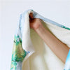 Tropical Hibiscus Cozy Hooded Blanket