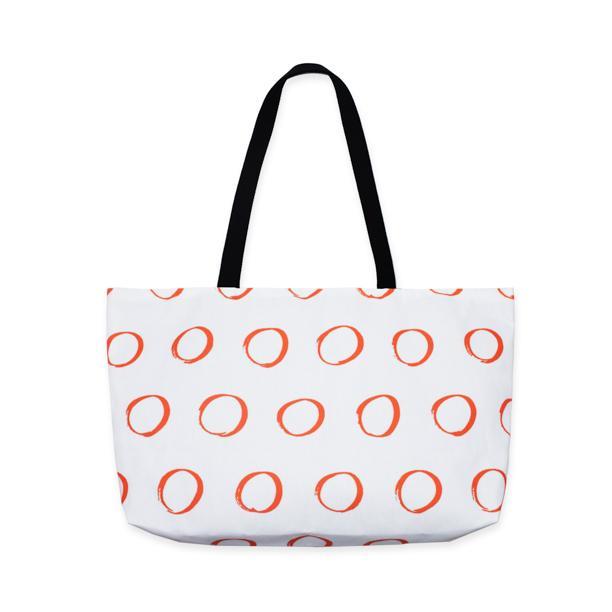 Tropical Hibiscus Weekender Tote Bag