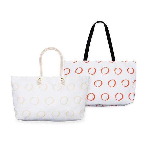 Tropical Hibiscus Weekender Tote Bag