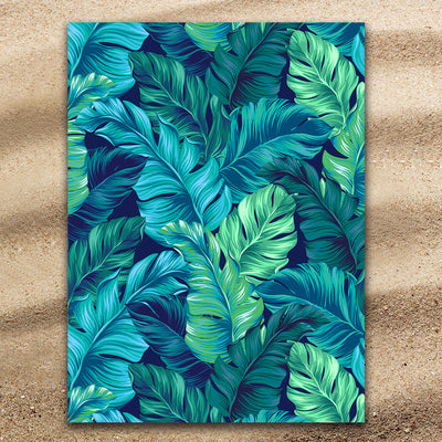 Tropical Leaves Extra Large Towel