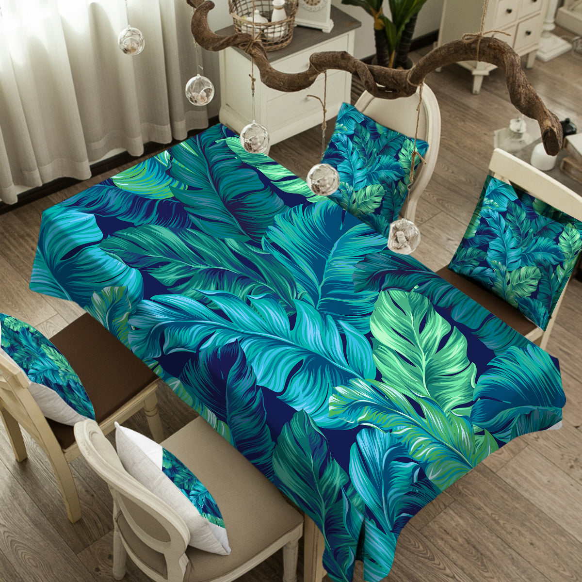 Tropical Leaves Tablecloth