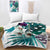 Tropical Orchids Bedspread Blanket