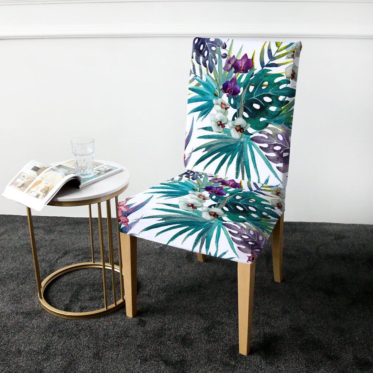 Tropical Orchids Chair Cover