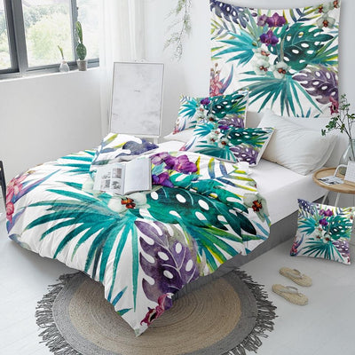 Tropical Orchids Bedding Set
