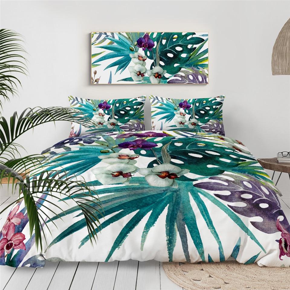Tropical Orchids Bedding Set