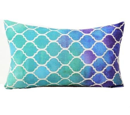 Tropical Palette Pillow Cover