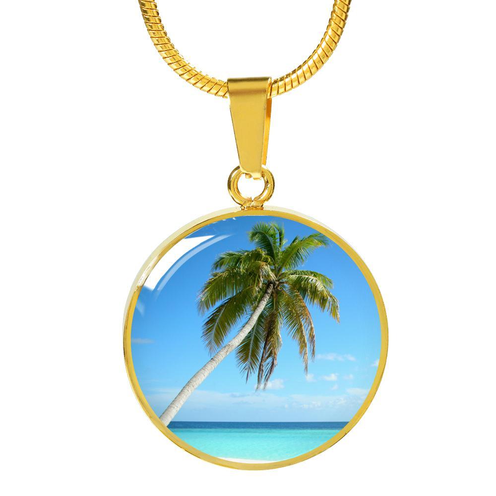 Tropical Palm Necklace/Bracelet