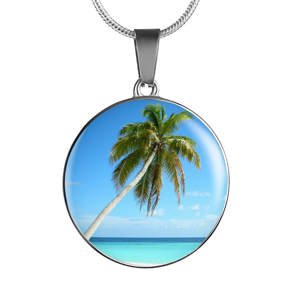 Tropical Palm Necklace/Bracelet