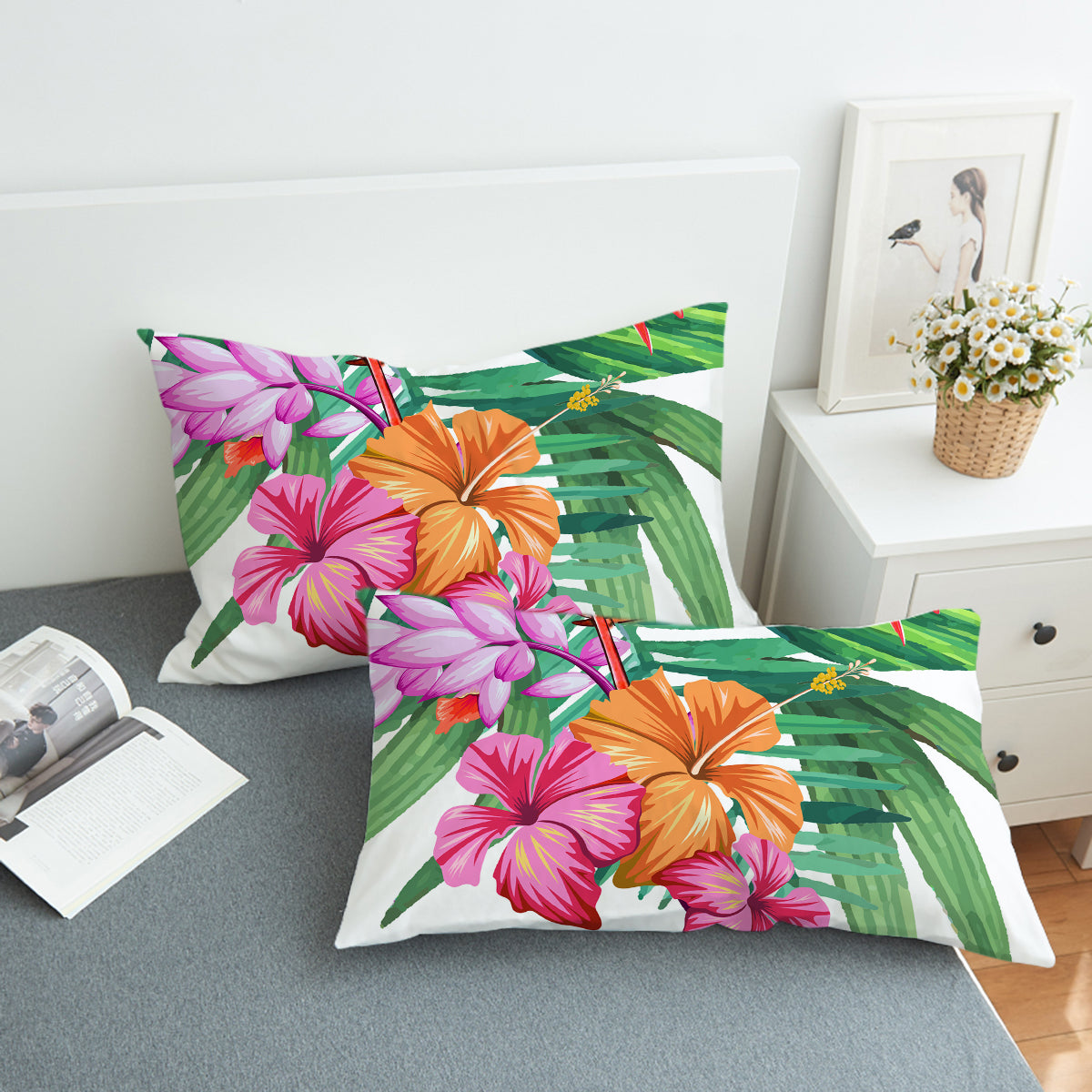 Tropical Flamingo Bedding Set