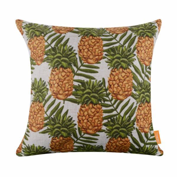 Tropical Pineapple Pillow Cover
