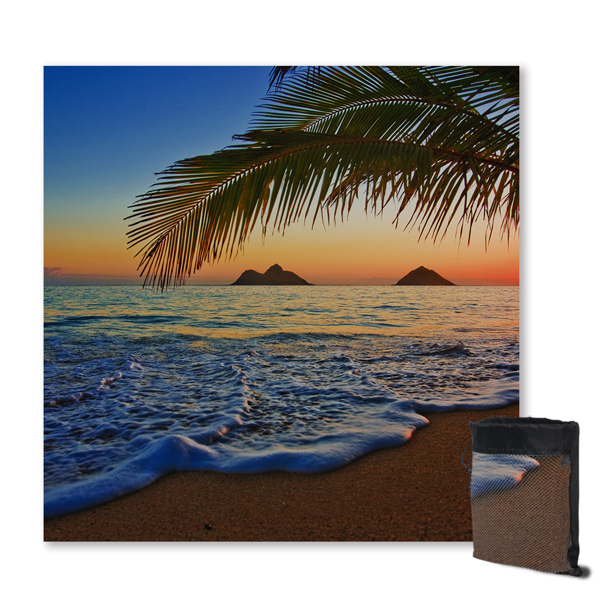 Tropical Sunset Sand Free Towel