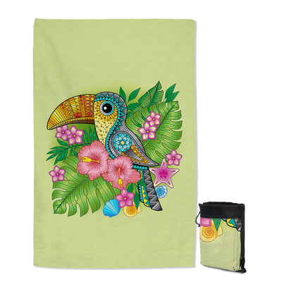 Toucan Delight Sand Free Towel