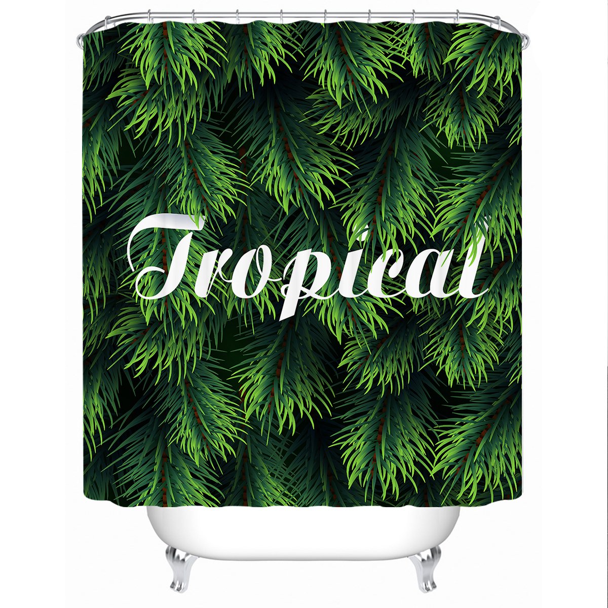 Tropical Shower Curtain