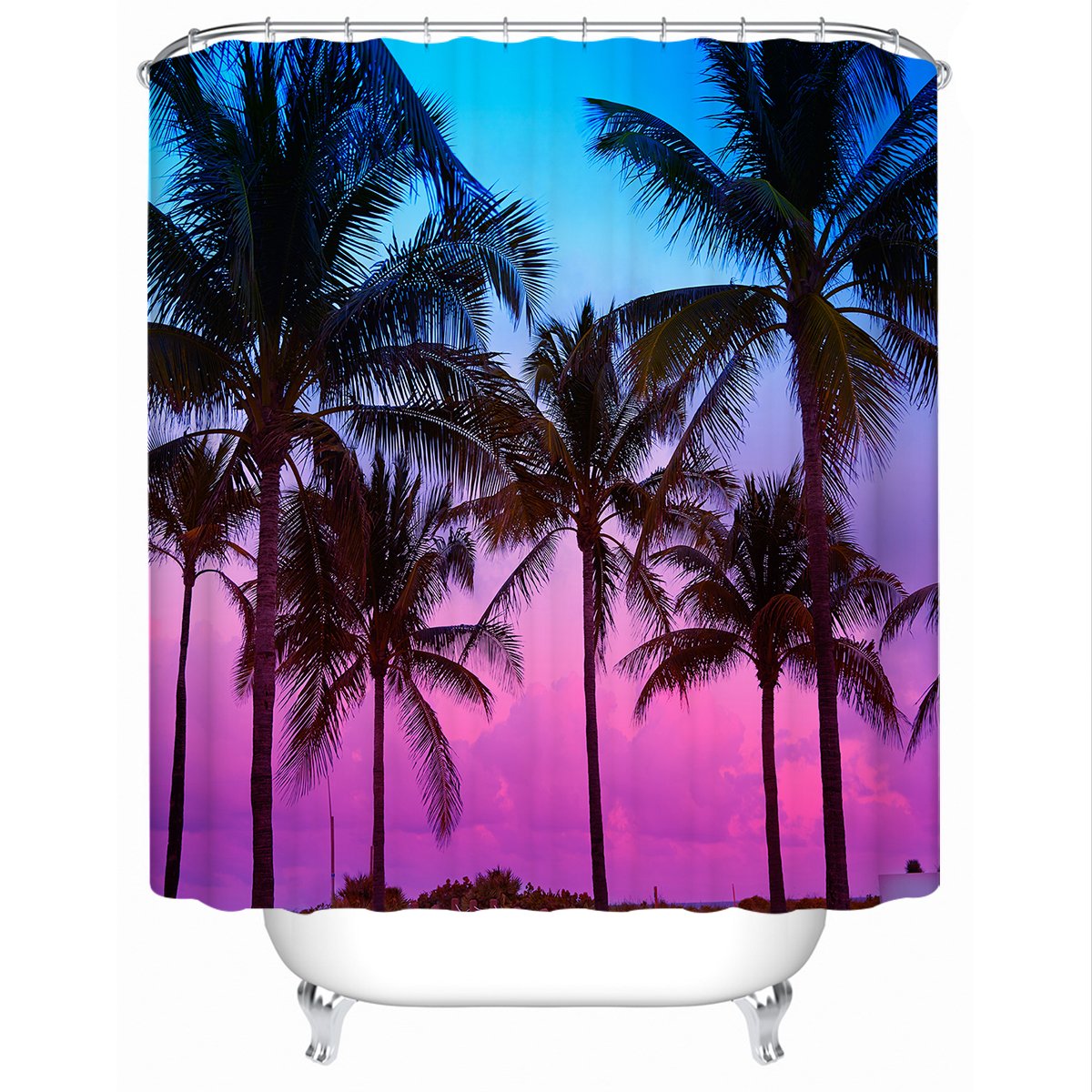 Tropical Skies Shower Curtain