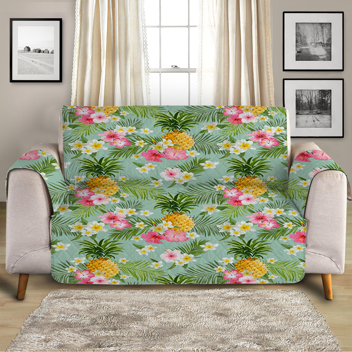 Tropical Vibes Sofa Cover