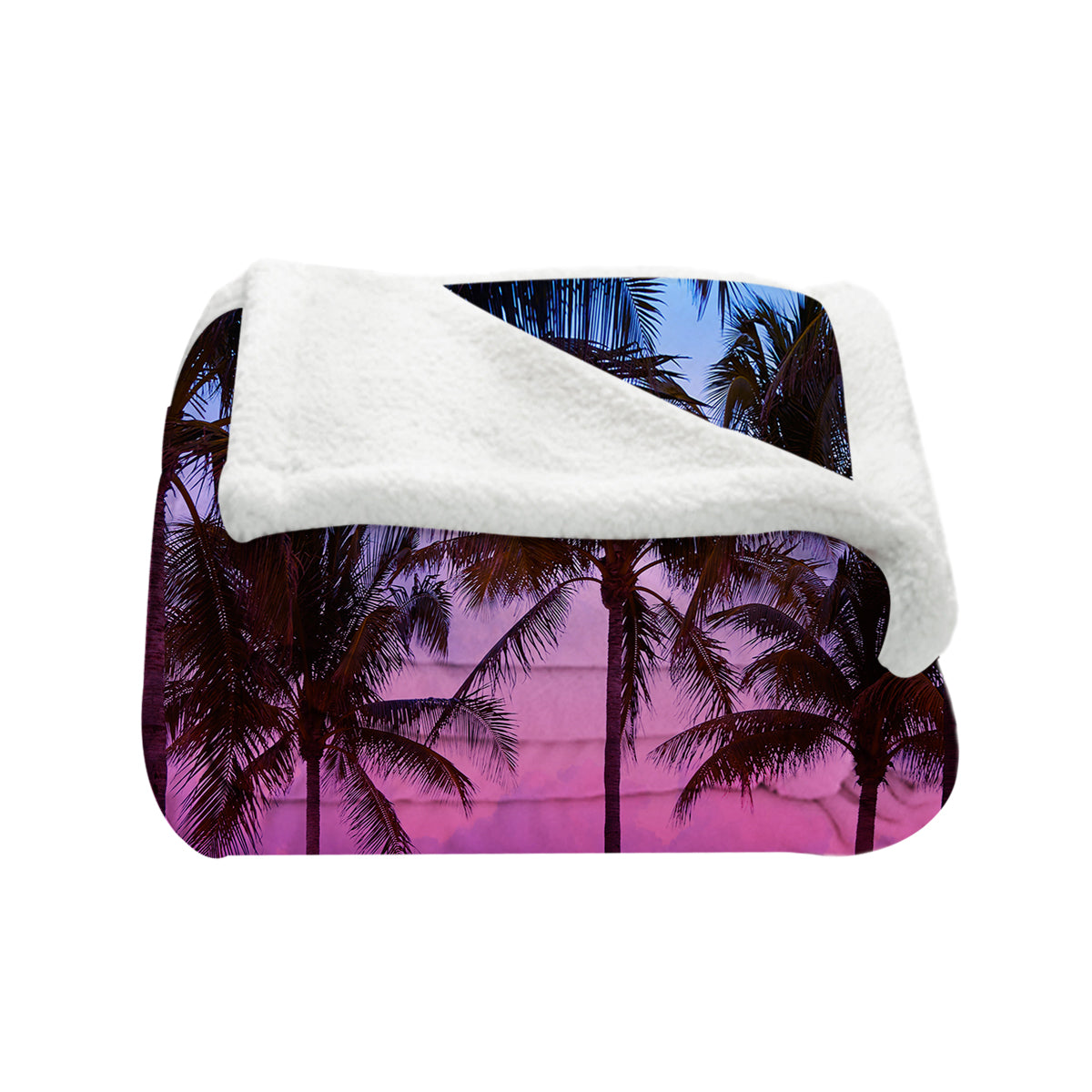 Tropical Sunset Bedspread Blanket