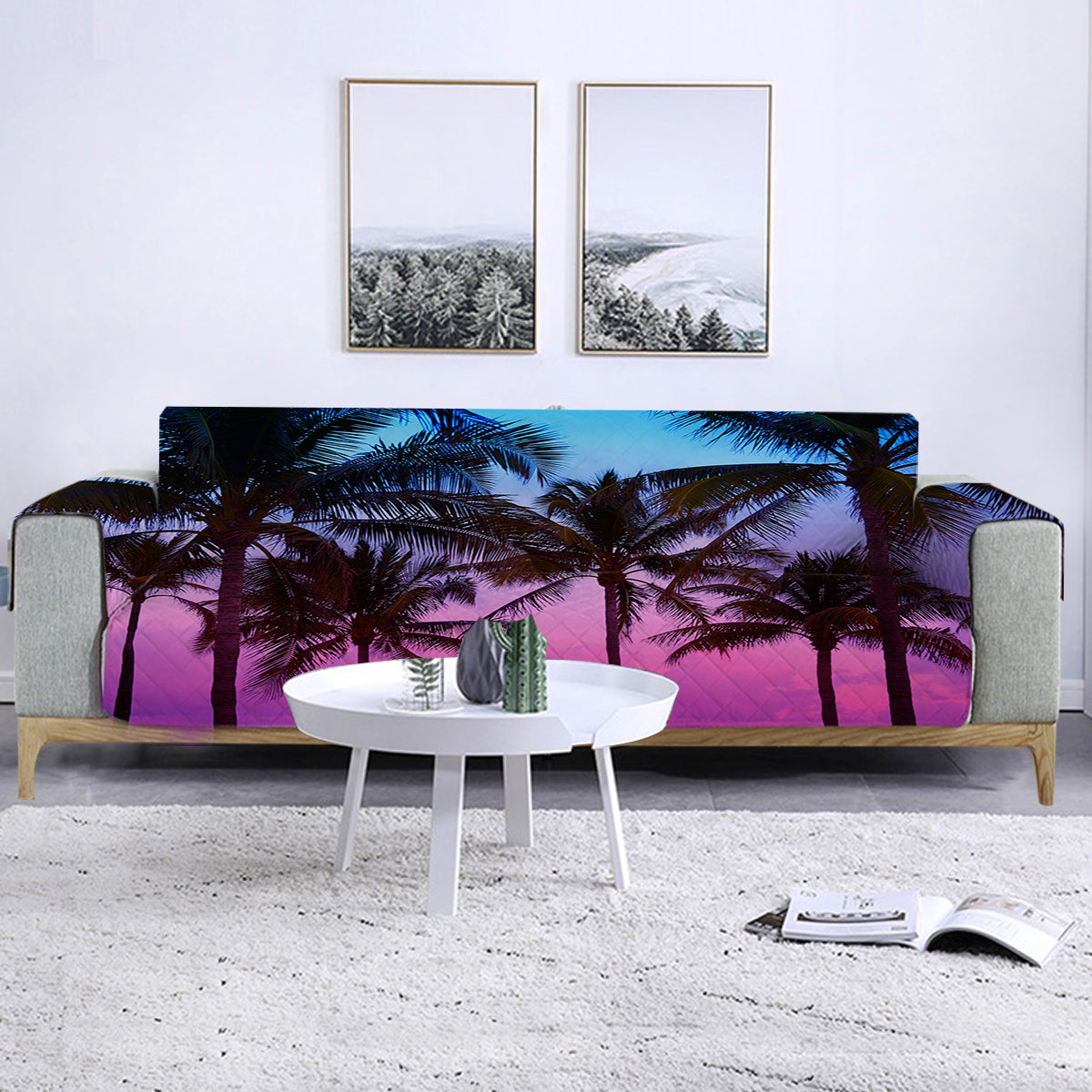 Tropical Skies Sofa Cover