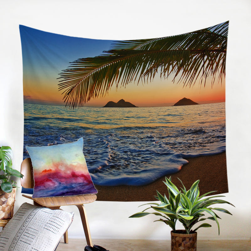 Tropical Sunset Tapestry