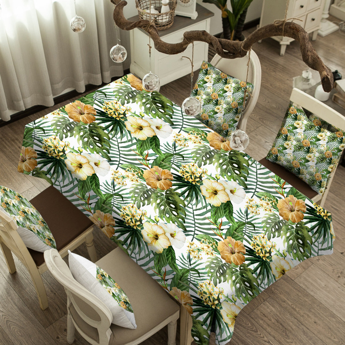Hibiscus Tropics Tablecloth