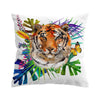 Tropical Tiger Pillow Cover