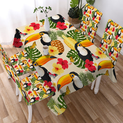 Tropical Toucan Chair Cover