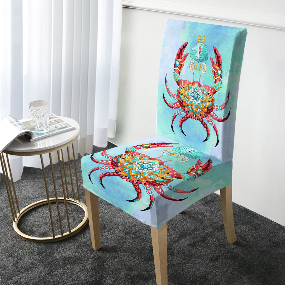 The Royal Crab Chair Cover