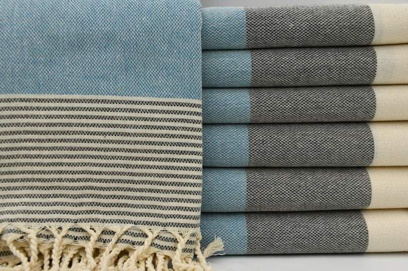 Turquoise Delight Series - 100% Cotton Towels