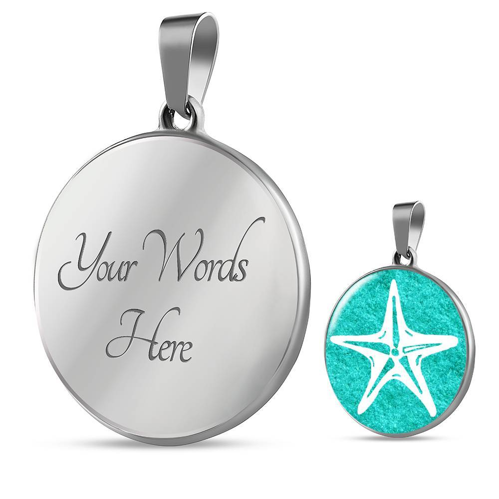 Turquoise & Starfish Necklace