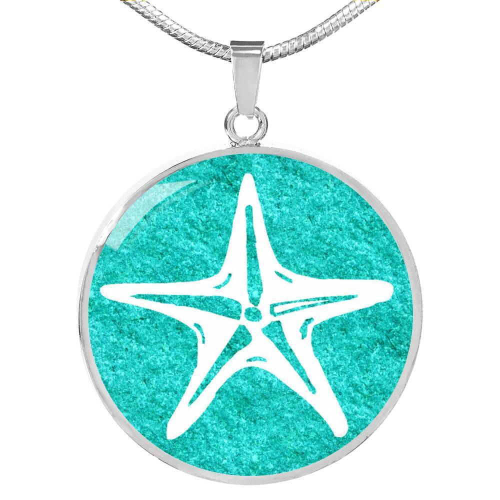 Turquoise &amp; Starfish Necklace