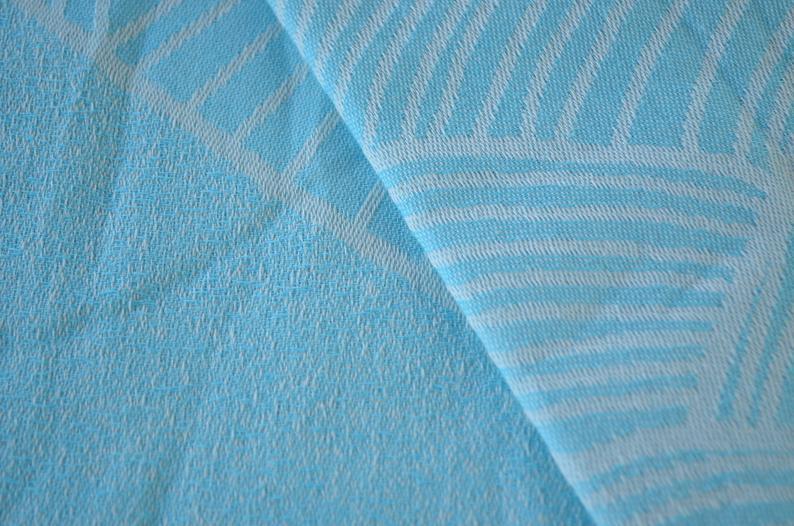 Turquoise Sunrise 100% Cotton Towel