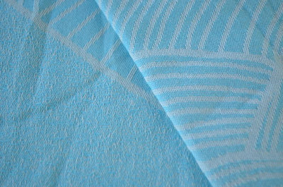 Turquoise Sunrise 100% Cotton Towel