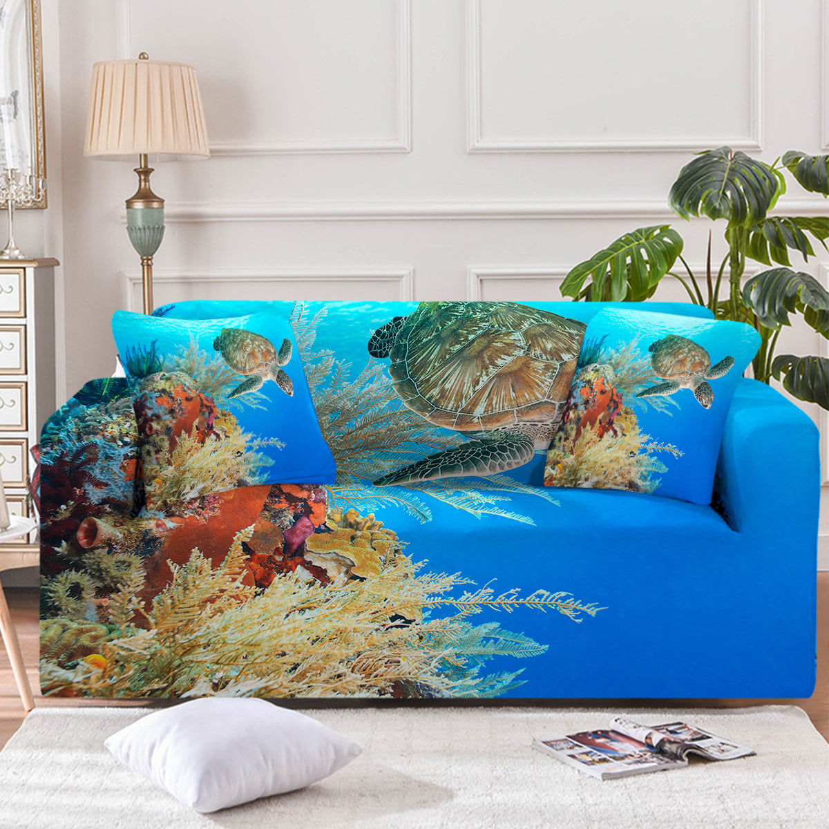 Turtle Couch Cover