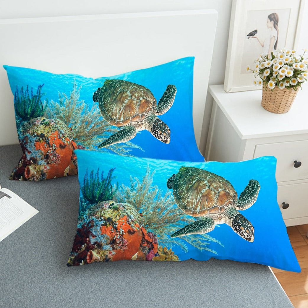 Turtle Pillow Sham