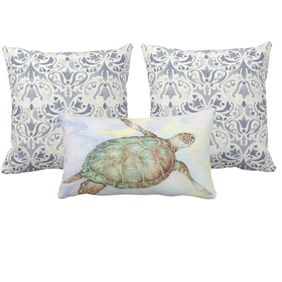 Ultramarine Sea Turtle Series