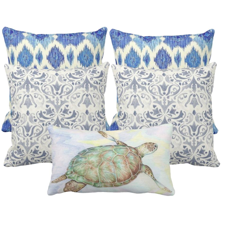 Ultramarine Sea Turtle Series
