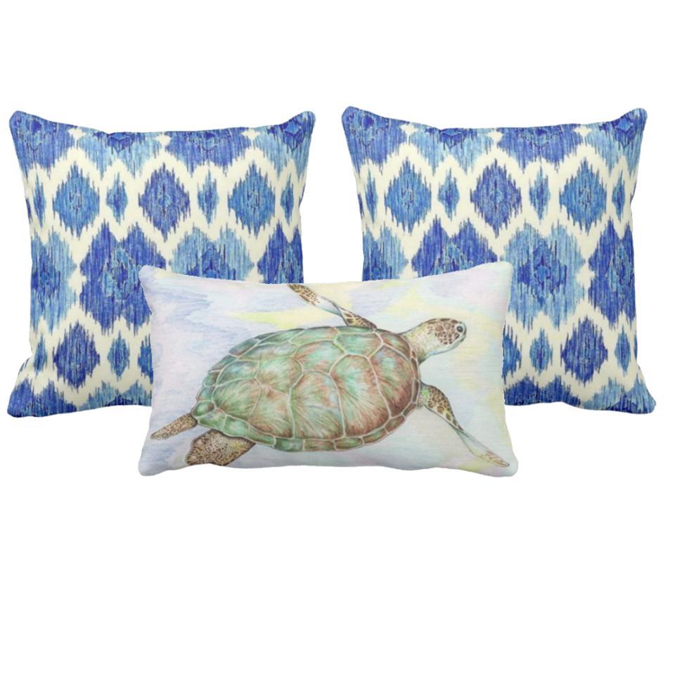 Ultramarine Sea Turtle Series