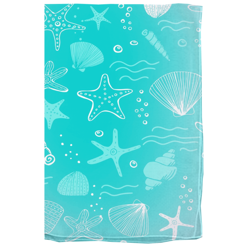 Under The Sea Soft Silky Scarf