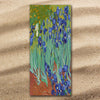 Van Gogh's Irises Extra Large Towel