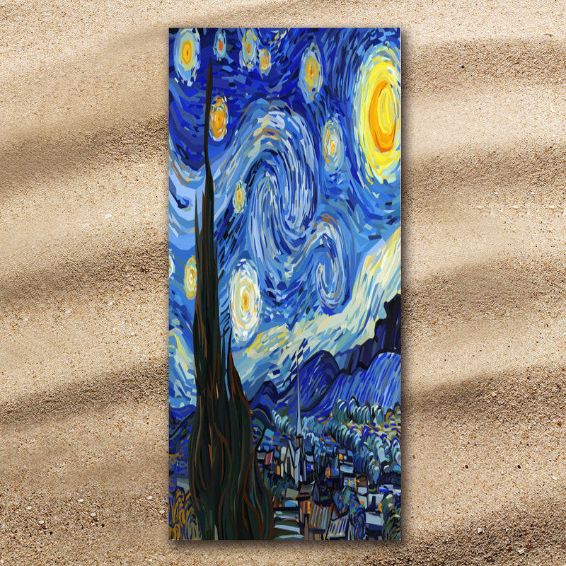 Van Gogh's The Starry Night Extra Large Towel