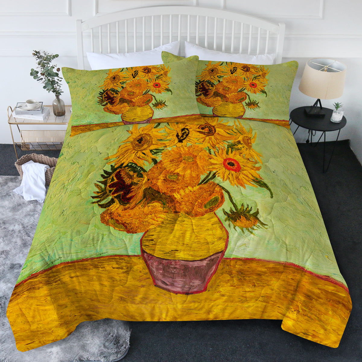 Van Gogh&#39;s Sunflowers Comforter Set