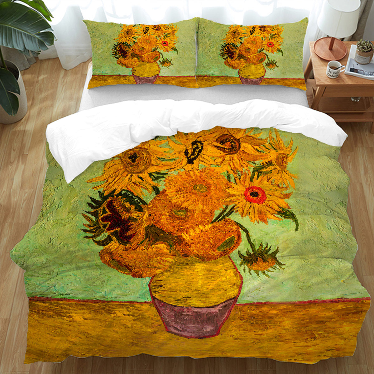 Van Gogh's Sunflowers Bedding Set