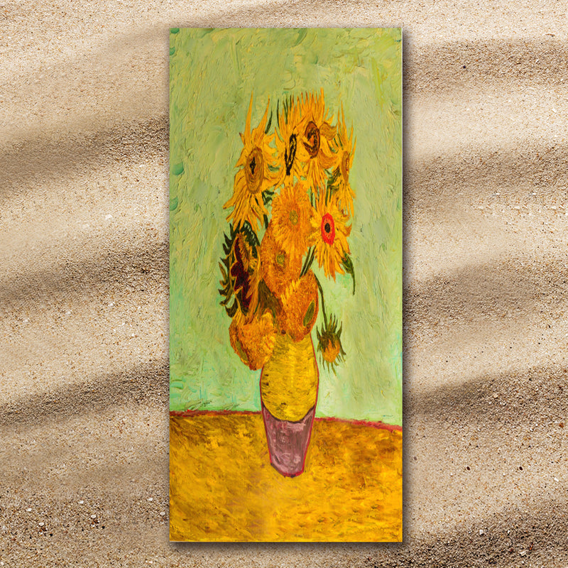 Van Gogh's Sunflowers Extra Large Towel