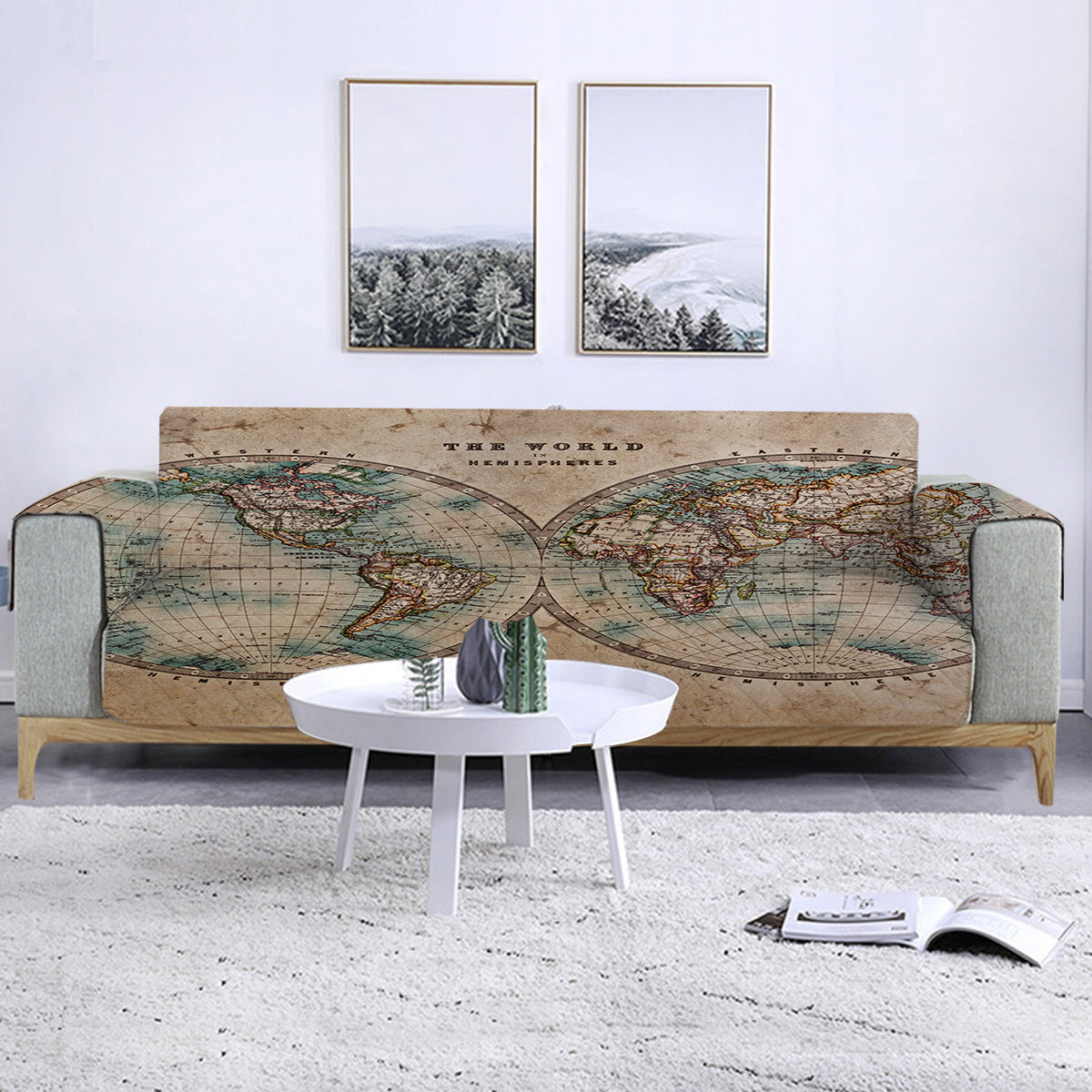 The World Sofa Cover